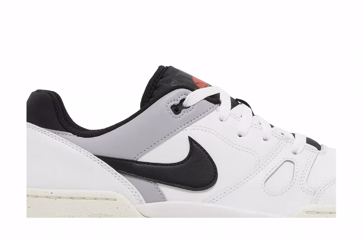 Nike Full Force Low White Black, view 3