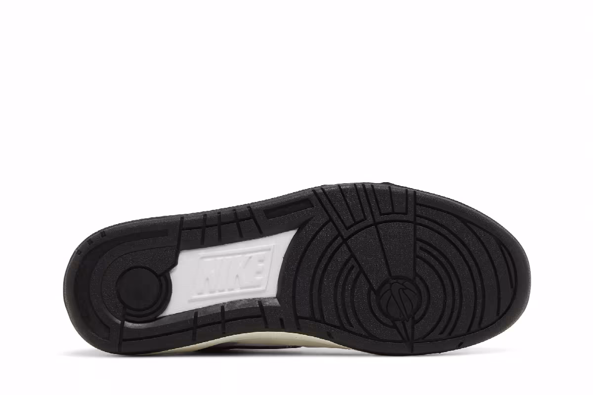 Nike Full Force Low White Black, view 5