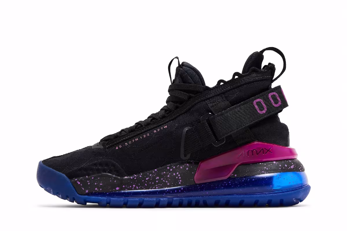 Air Jordan Proto Max 720 Black Violet, view 4