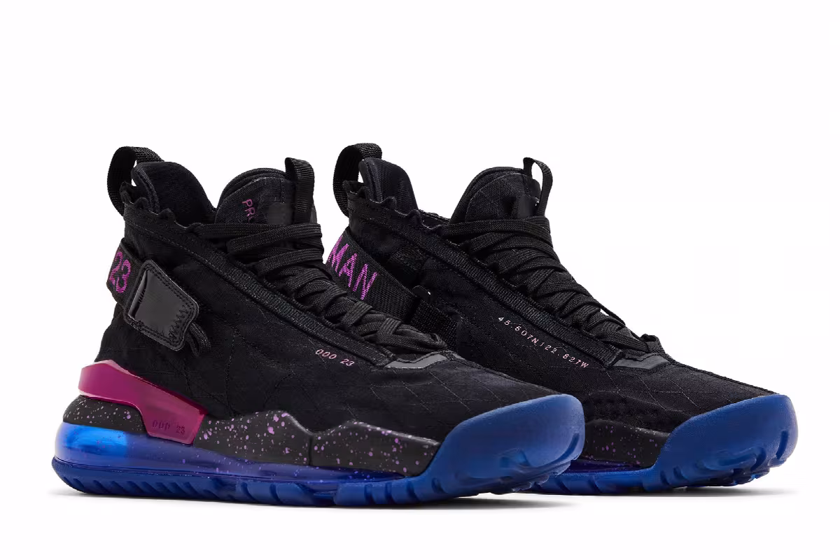Air Jordan Proto Max 720 Black Violet, view 9