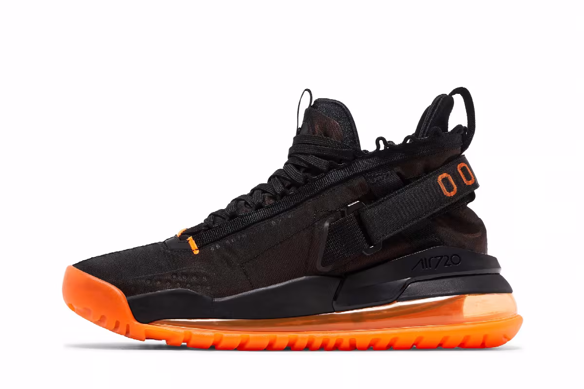 Air Jordan Proto Max 720 Total Orange, view 4