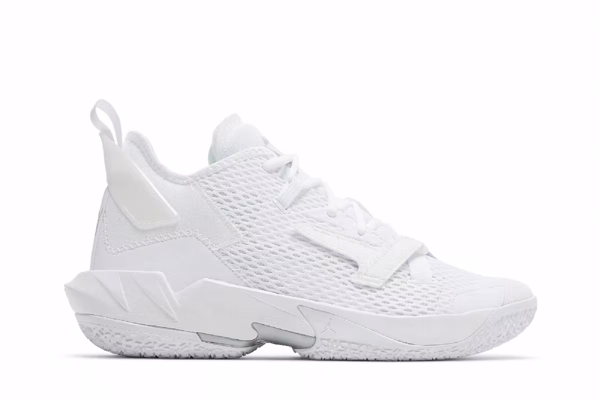 Air Jordan Why Not Zer0.4 Triple White, view 2