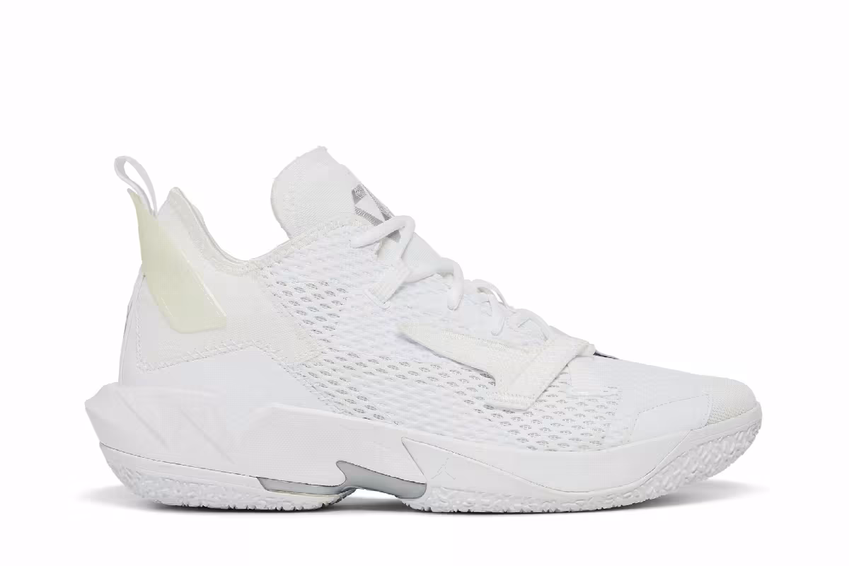 Air Jordan Why Not Zer0.4 PF White Metallic Silver, view 2
