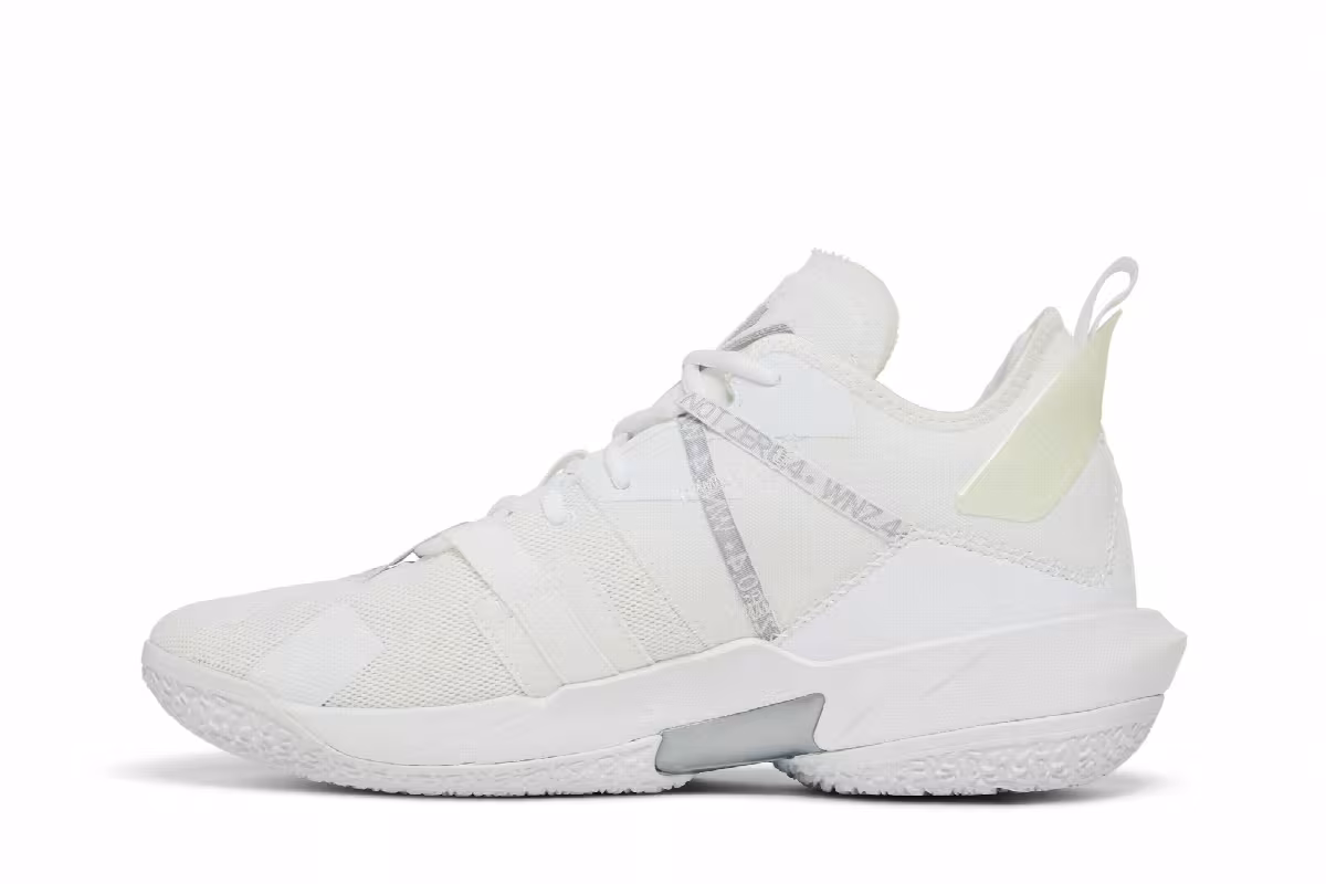 Air Jordan Why Not Zer0.4 PF White Metallic Silver, view 4