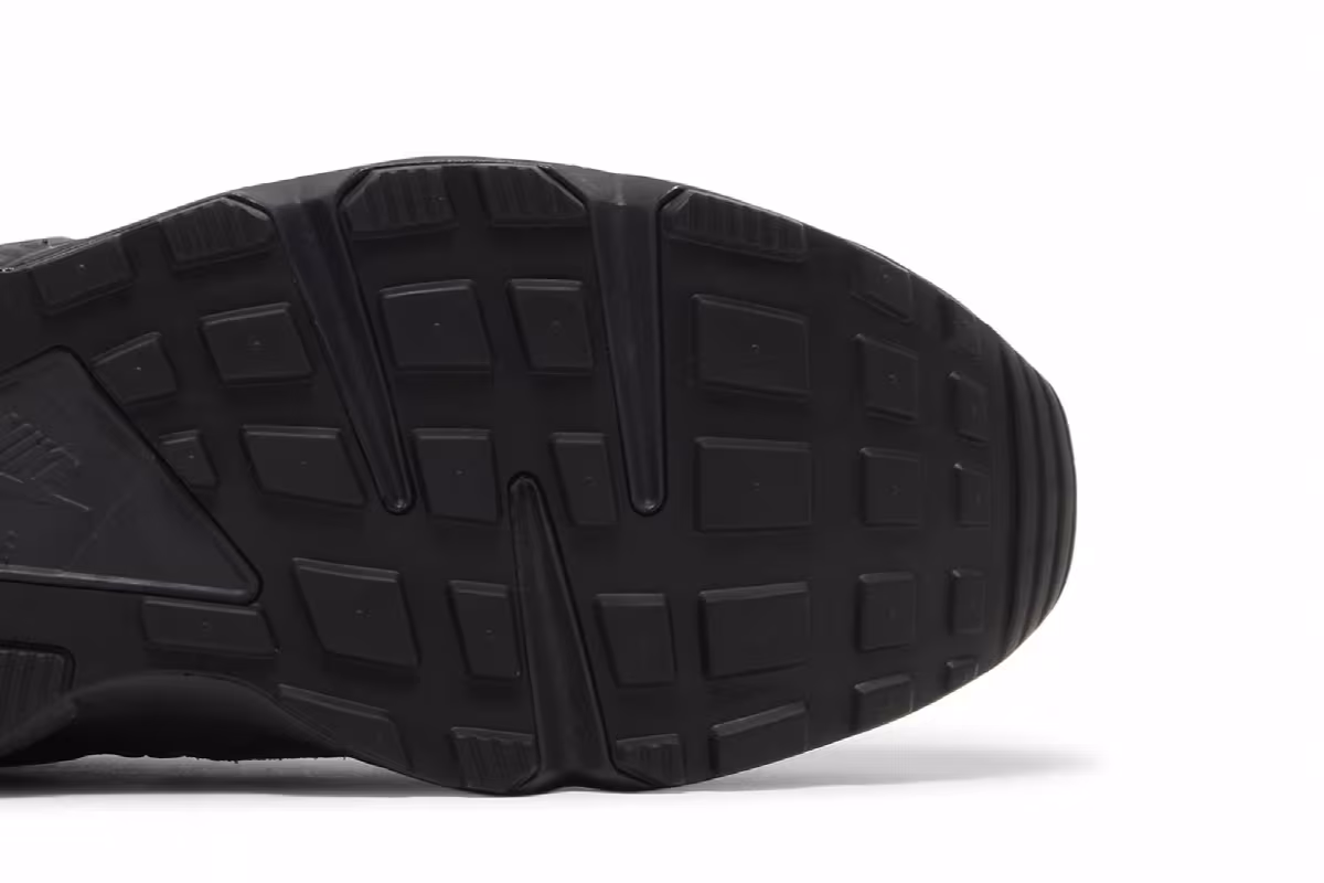 Nike Men's Air Huarache Runner Black Anthracite, view 6