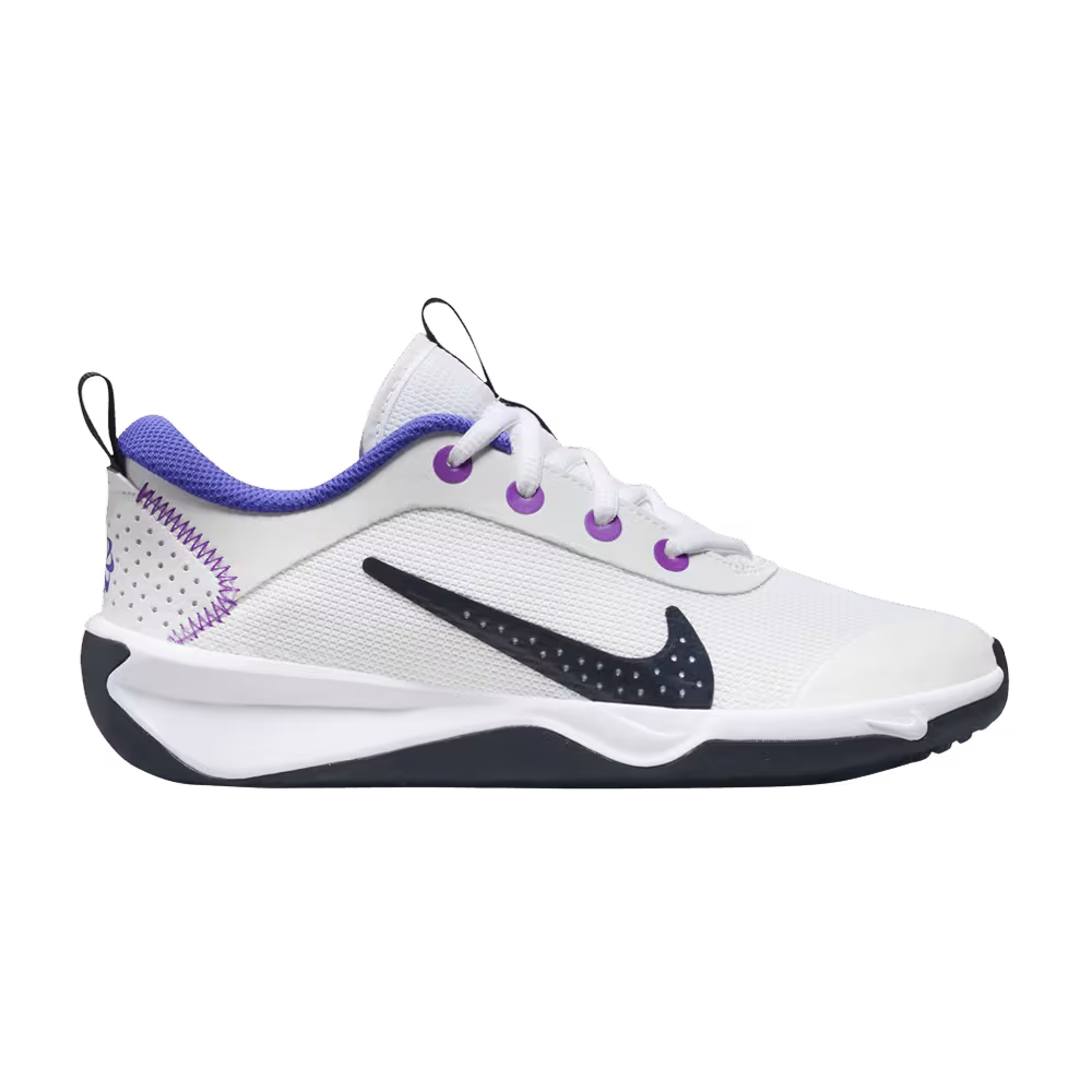 Nike Omni Multi-Court GS White Dark Obsidian