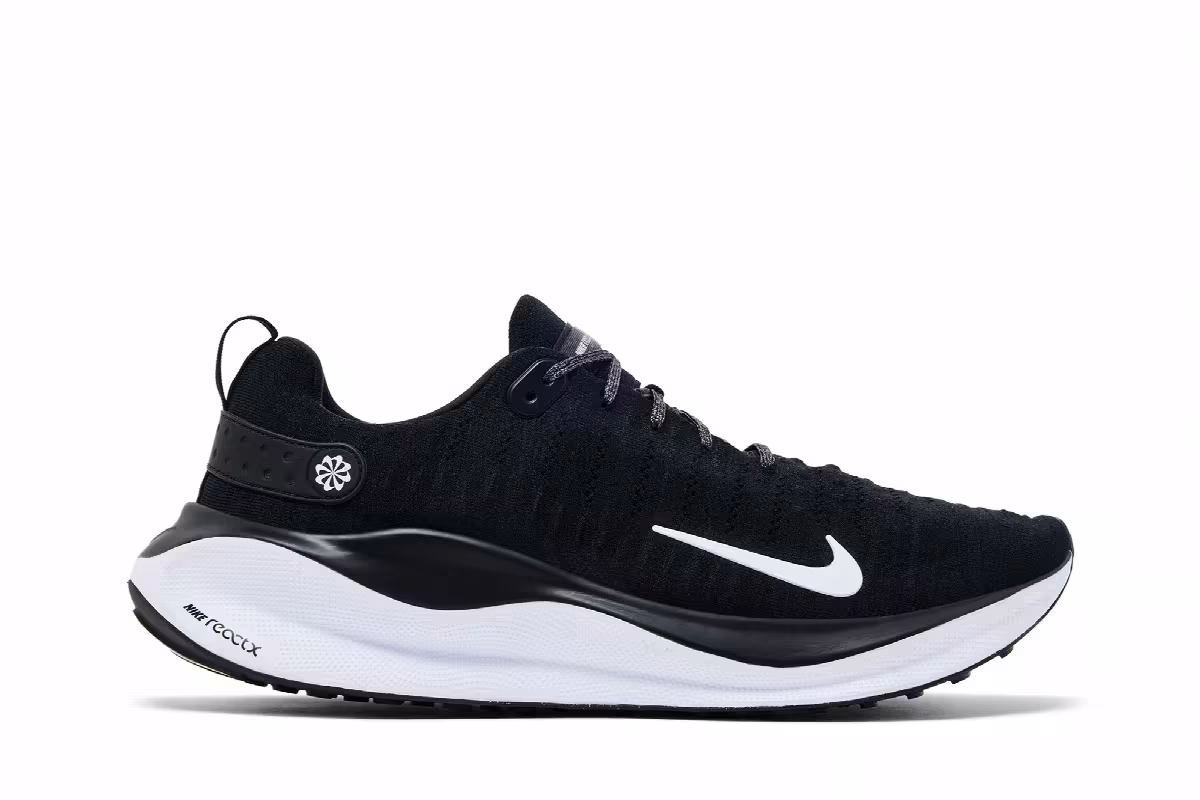 Nike ReactX Infinity Run 4 Black White, view 2