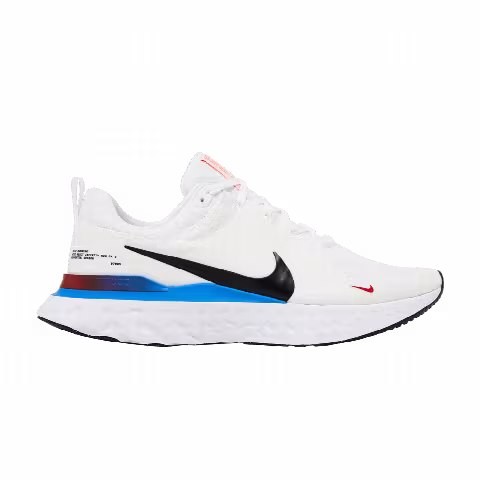 Nike React Infinity Run Flyknit 3 'White Photo Blue Red'