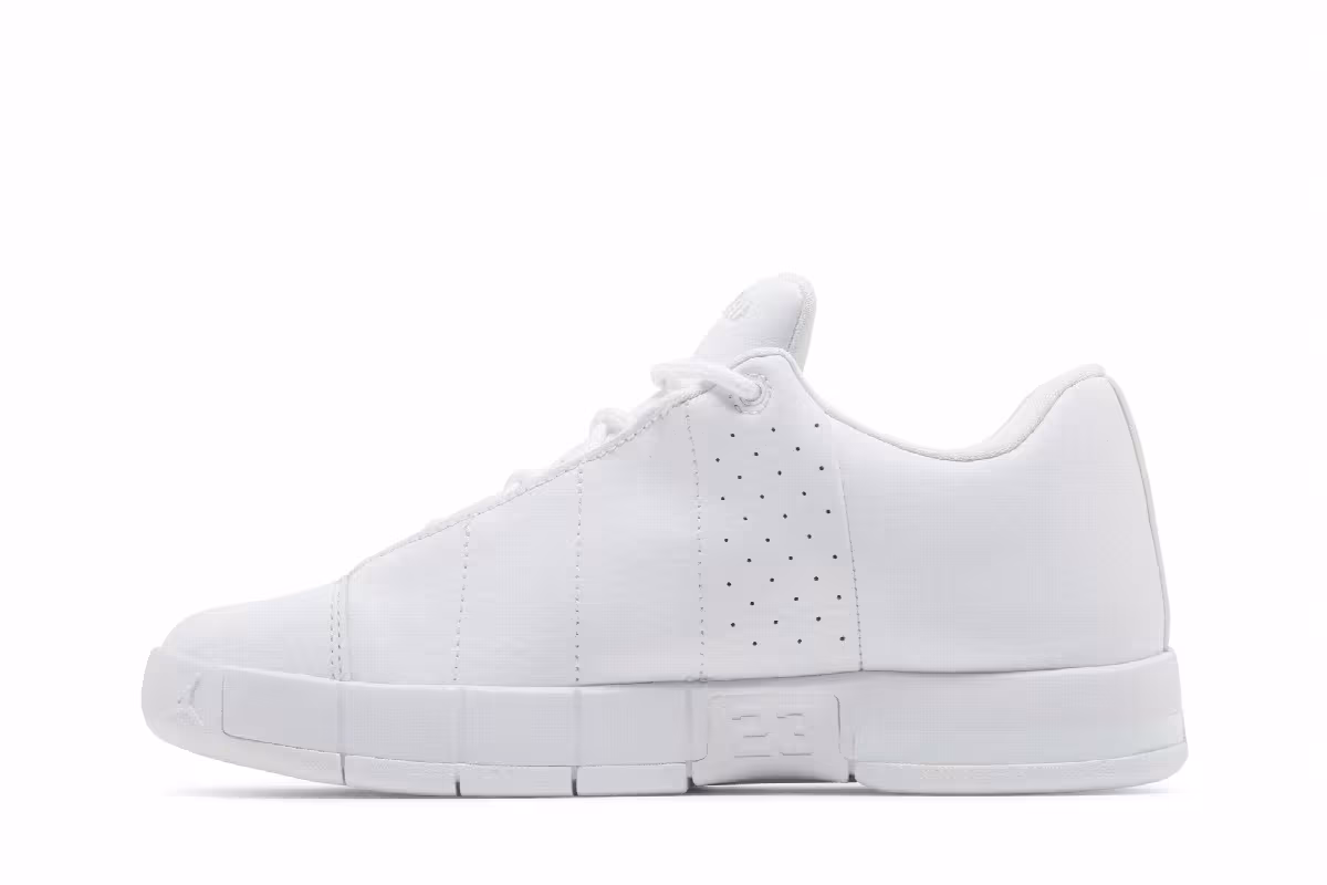 Air Jordan Team Elite 2 Low GS White Pure Platinum, view 4