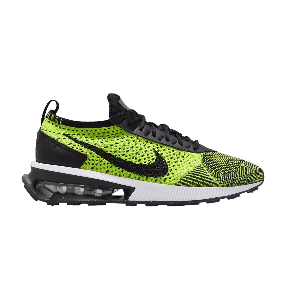 Nike Women's Air Max Flyknit Racer Volt Black