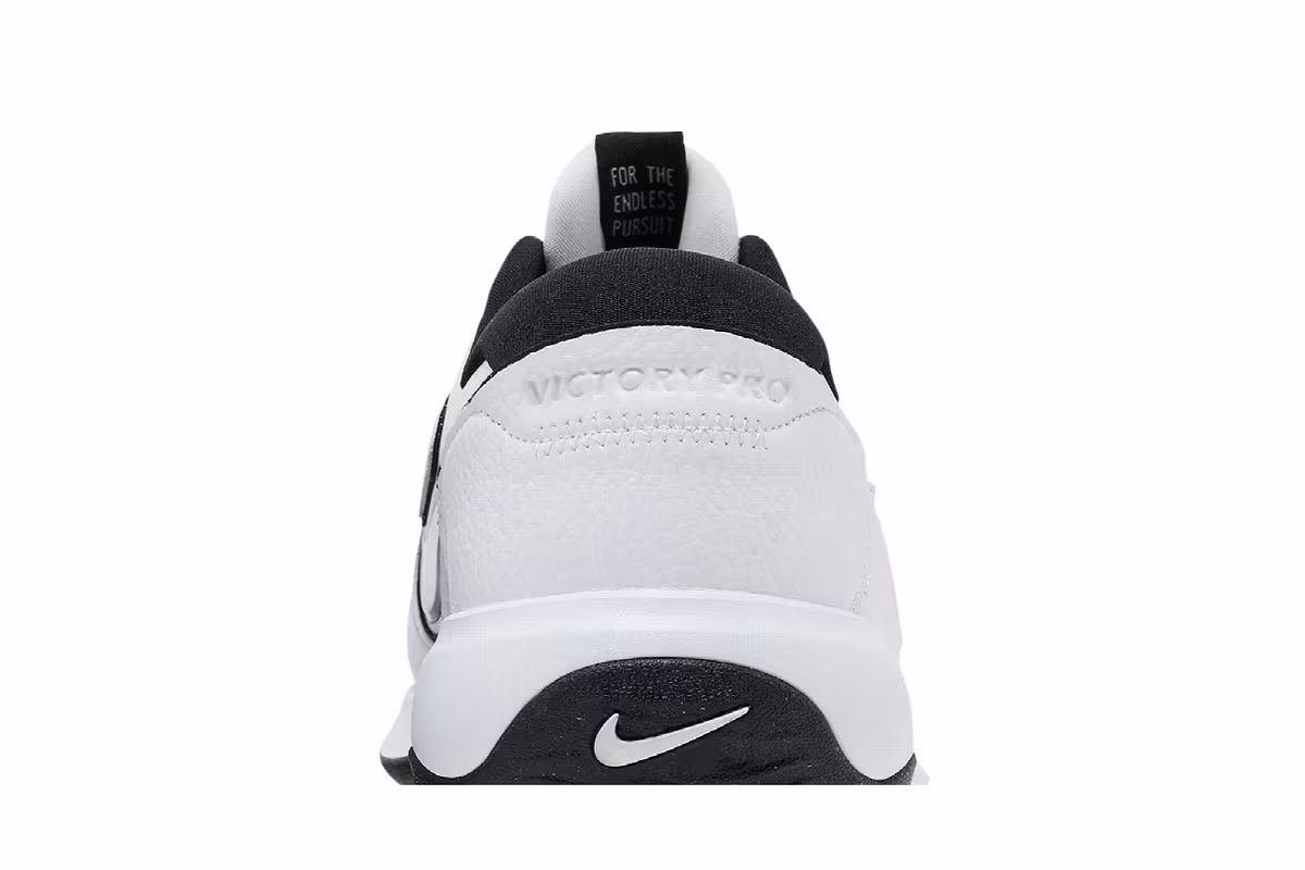 Nike Victory Pro 3 White Black, view 8
