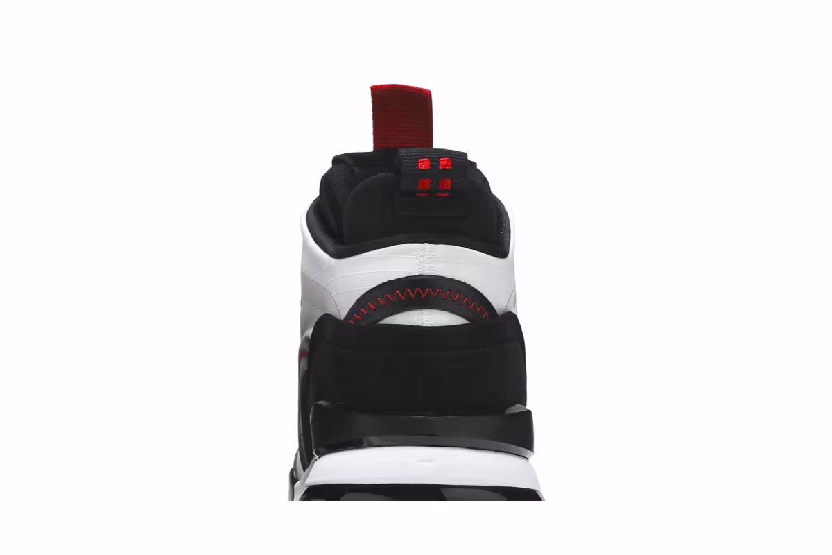 Air Jordan Aerospace 720 White Black Gym Red, view 8