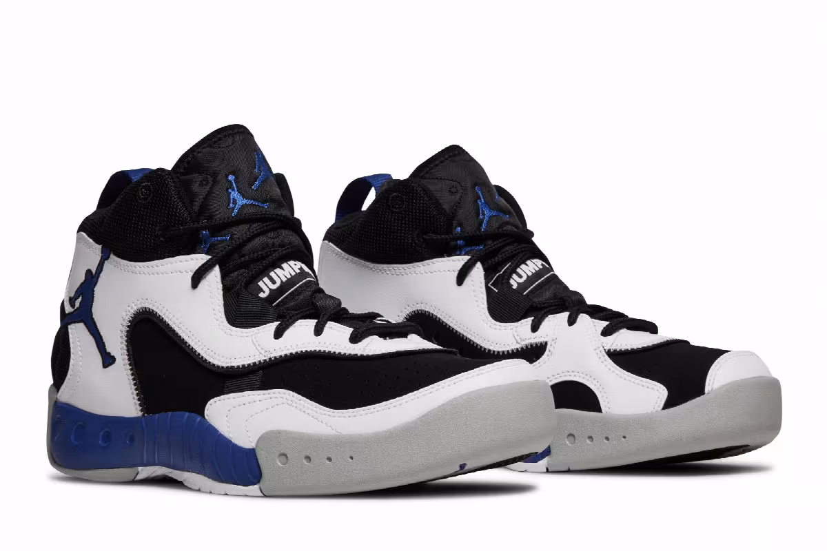 Air Jordan Pro RX White Game Royal, view 9