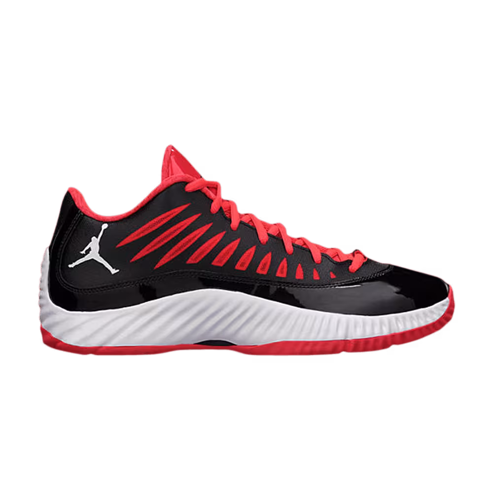 Air Jordan Super.Fly Low Black Bright Crimson