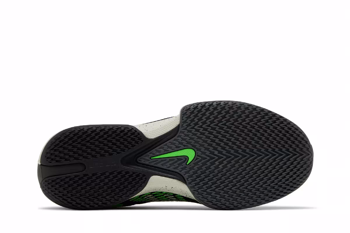 Nike Men's Air Zoom GT Cut Academy Black Barely Volt, view 5