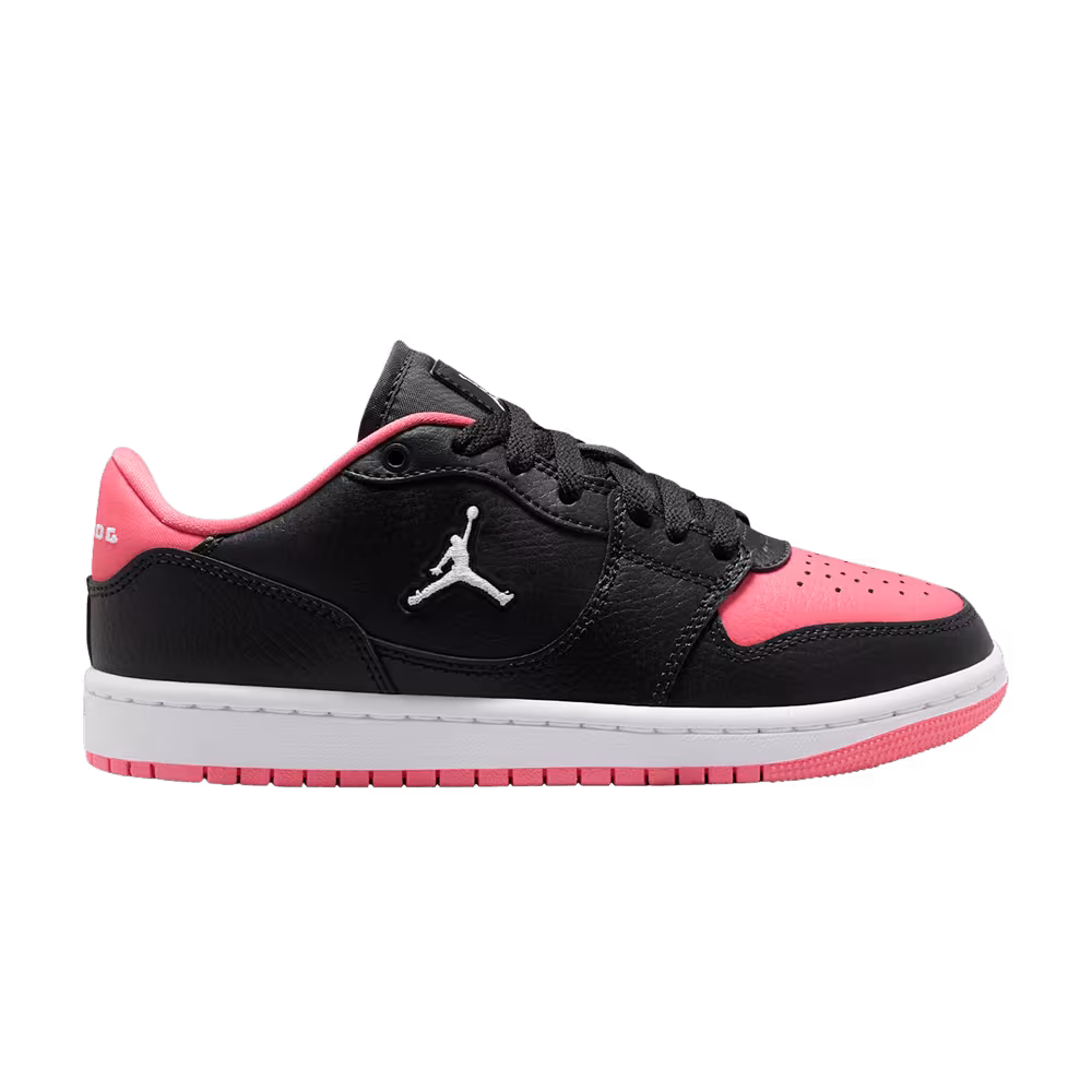 Air Jordan Court Connect Low GS Blackwhite Pink Gaze