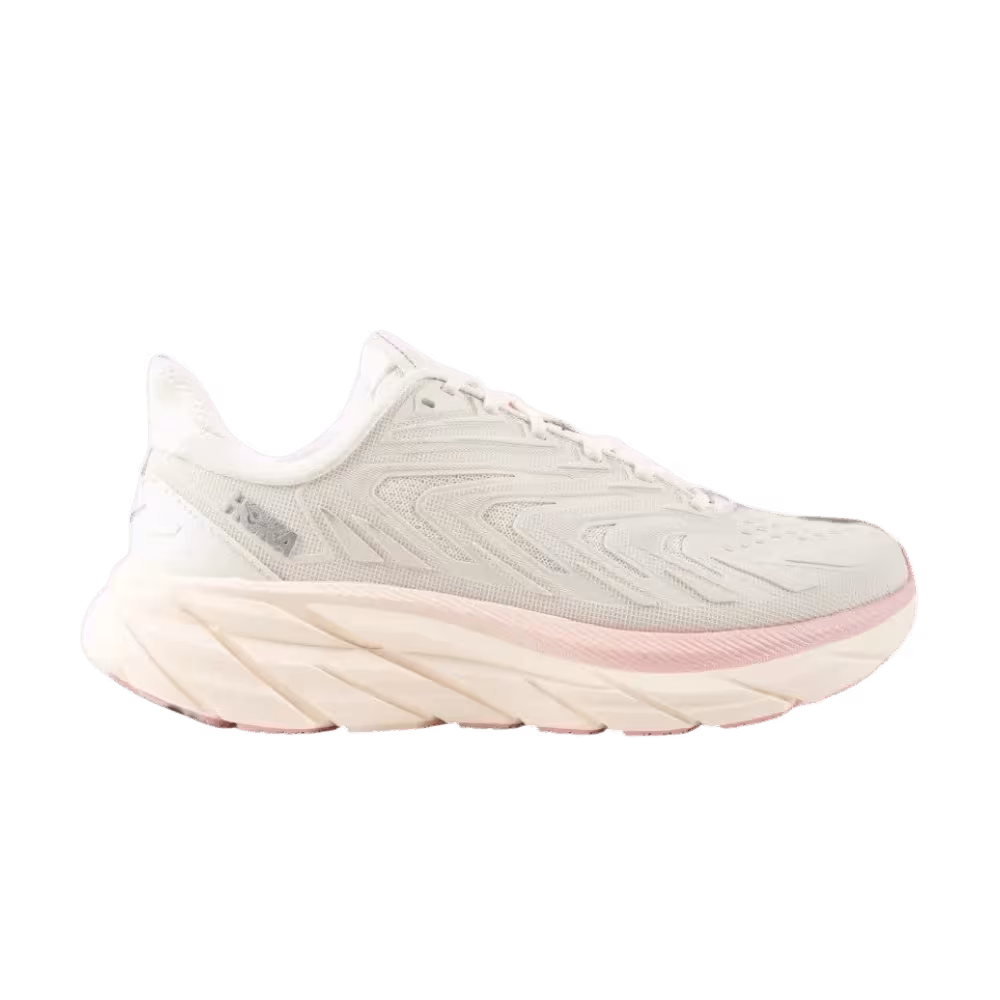 HOKA Clifton UTL Alabaster Dewy Pink
