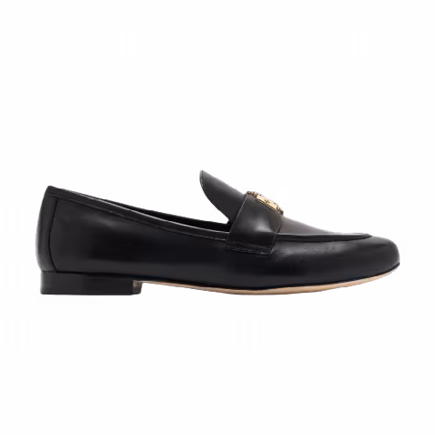 Tory Burch Wmns Charlie Loafer 'Perfect Black Gold'