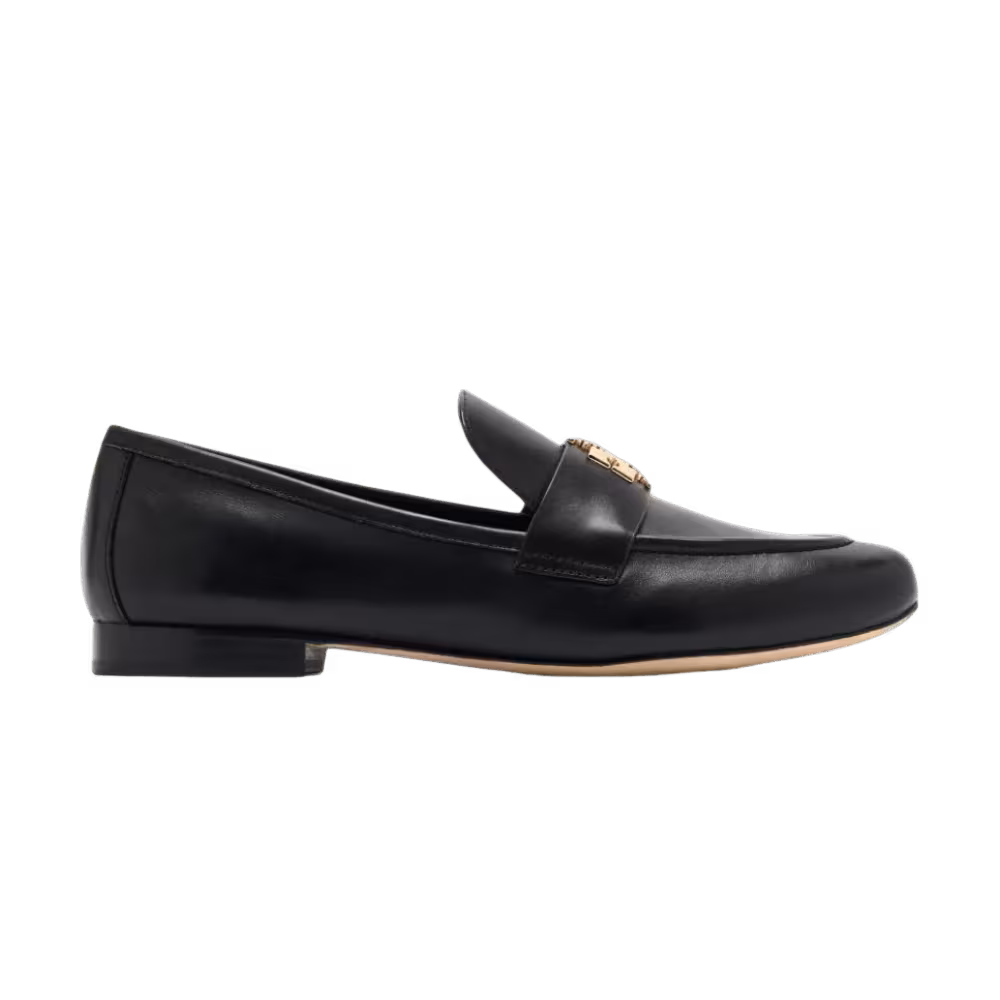 Tory Burch Women's Charlie Loafer Perfect Black Gold