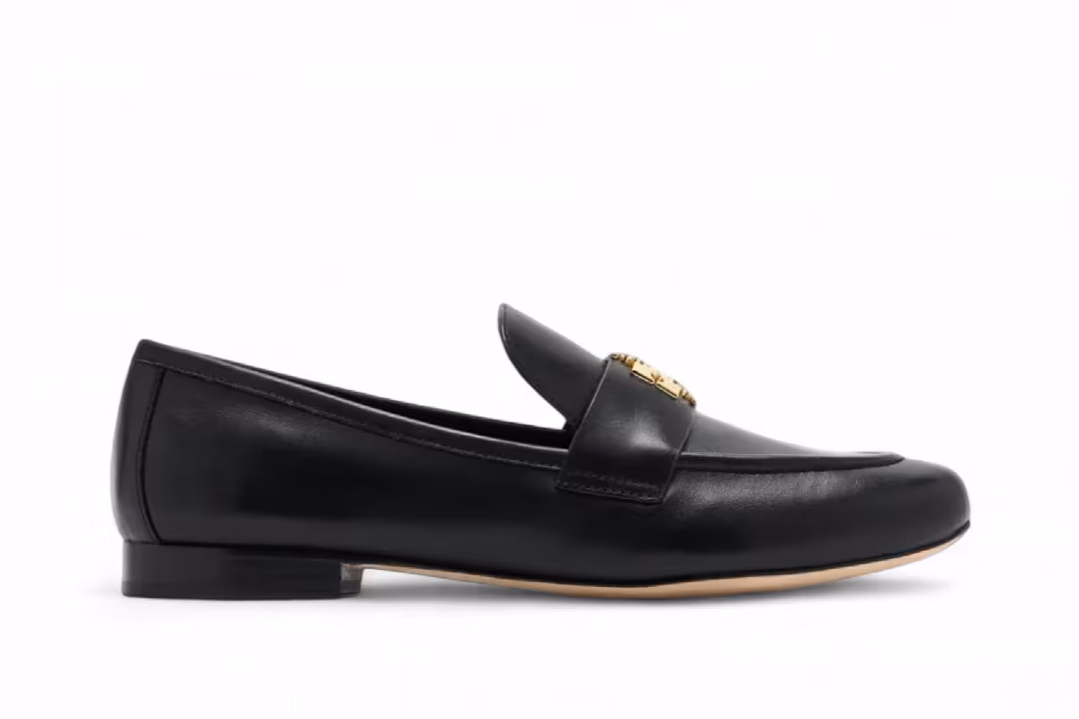 Tory Burch Women's Charlie Loafer Perfect Black Gold, view 2