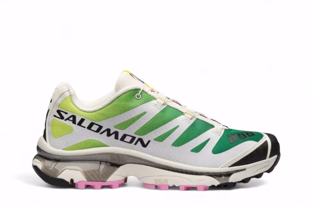 Salomon XT-4 OG Vanilla Ice Acid Lime, view 2