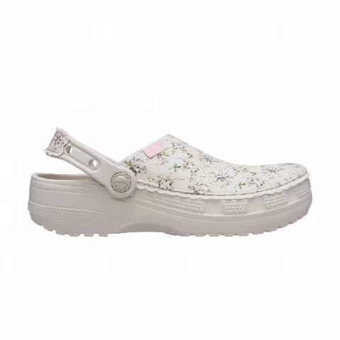 Crocs Classic Crafted Clog Ditsy Floral 'Cocoa Crème'
