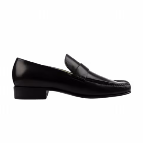 Phoebe Philo Wmns Man's Loafer 'Polished Solid Black'