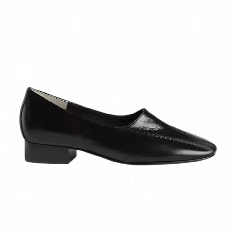 Phoebe Philo Wmns Club Slipper 'Black Shiny Leather'