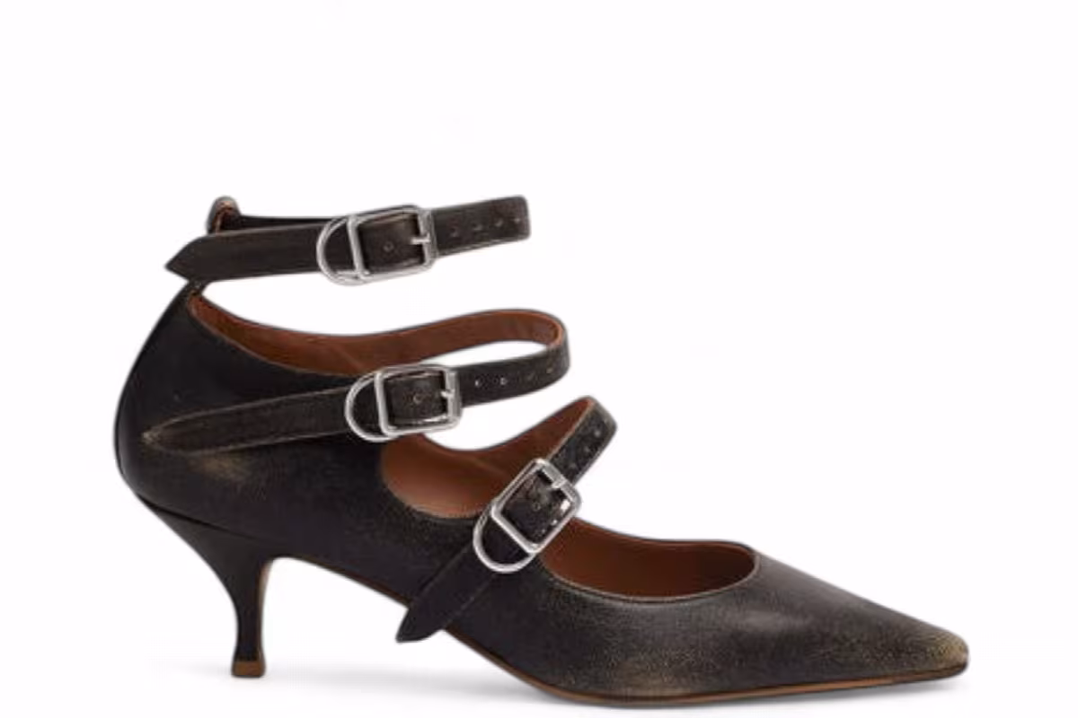 Vivienne Westwood Women's Napoli Kitten Heel Off Black, view 2