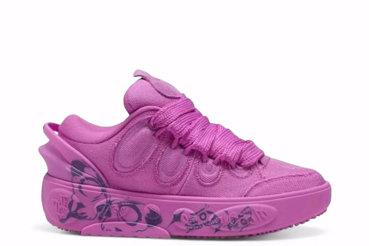 LaMelo Ball x Puma LaFrancé GS Mother's Day/Butterfly, view 2