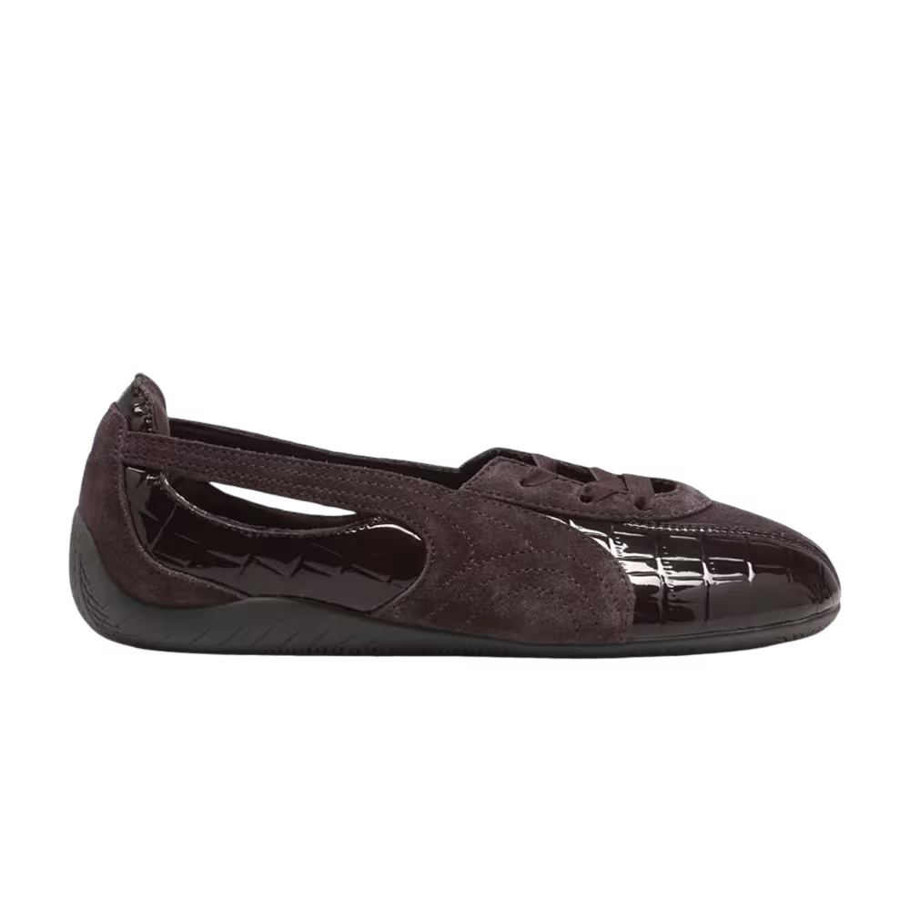Puma Women's Speedcat Ballet Nova Croc Wns Flats Chocolate Usw6 Chocolate Fondue Gum