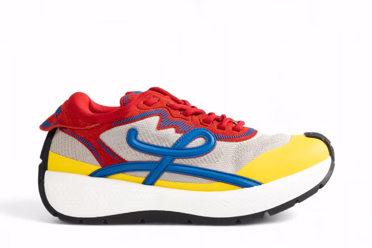 Loewe Pogo Sneaker Red Blue, view 2