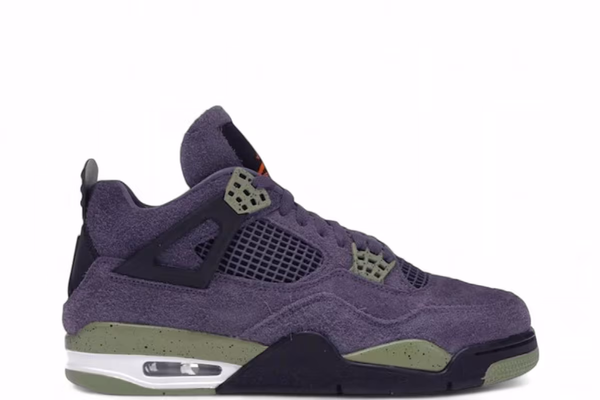 Air Jordan Women's 4 Canyon Purple, view 2