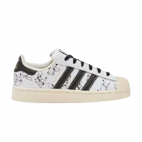 PokéMon x adidas Superstar Ii Big Kid 'Cloud White Core Black'