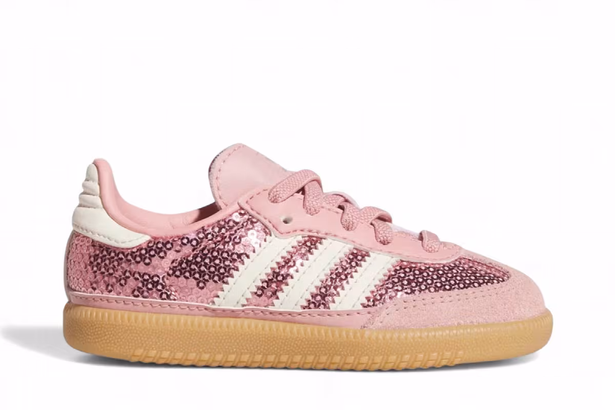 adidas Samba OG Infant Wonder Mauve Cream White, view 2