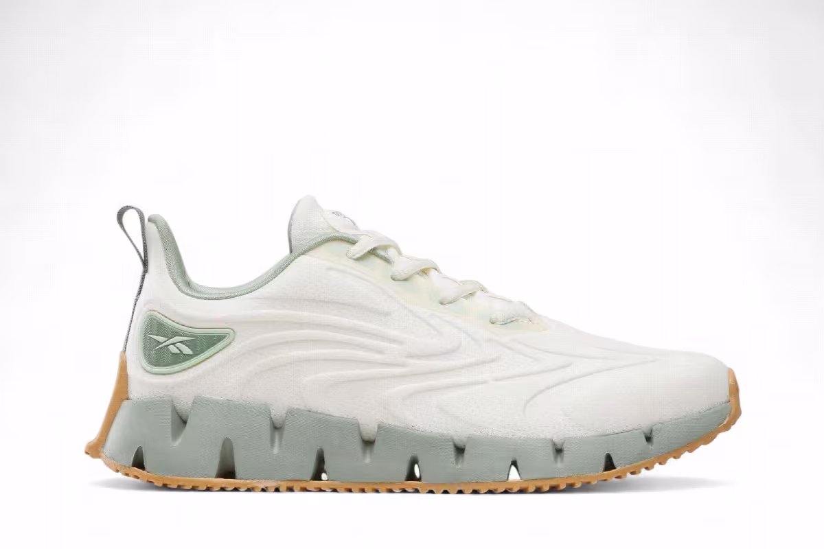 Reebok Women's Zig Futaura 1.0 Chalk Green, view 2