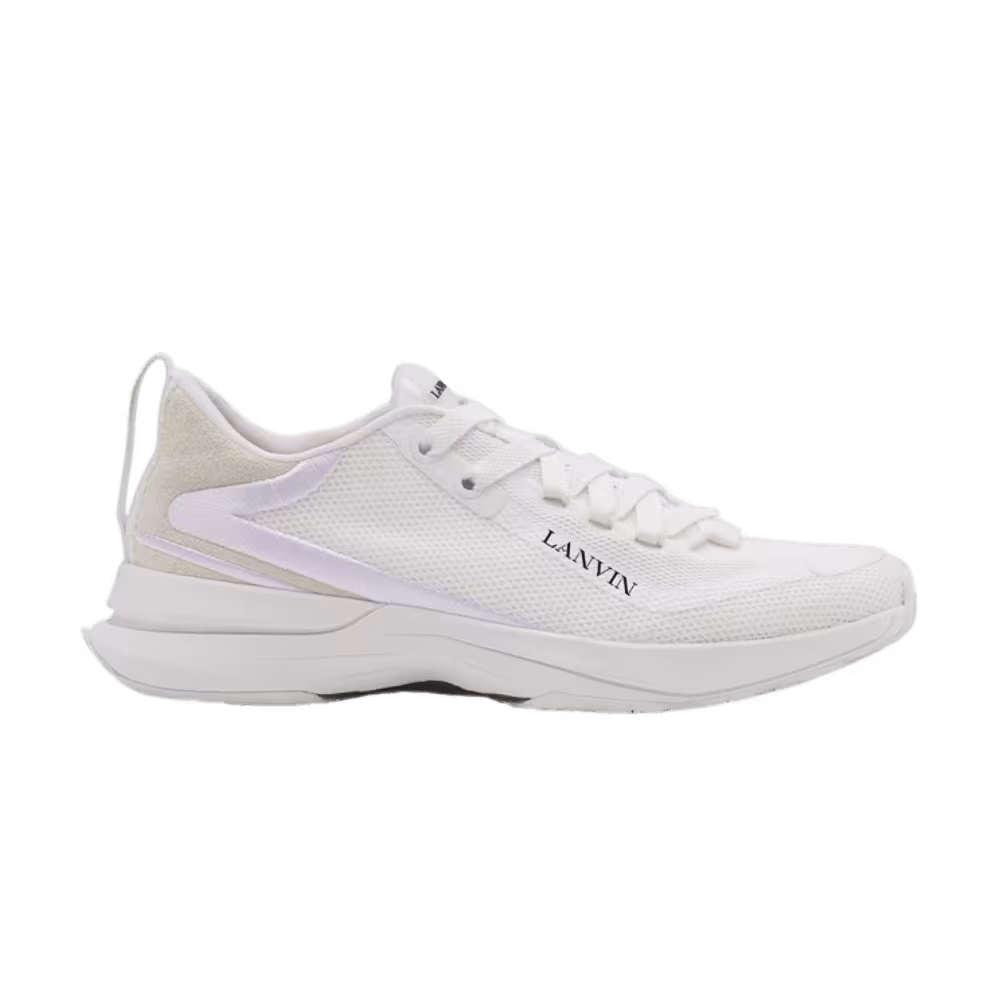 Lanvin L-I Mesh Sneakers White