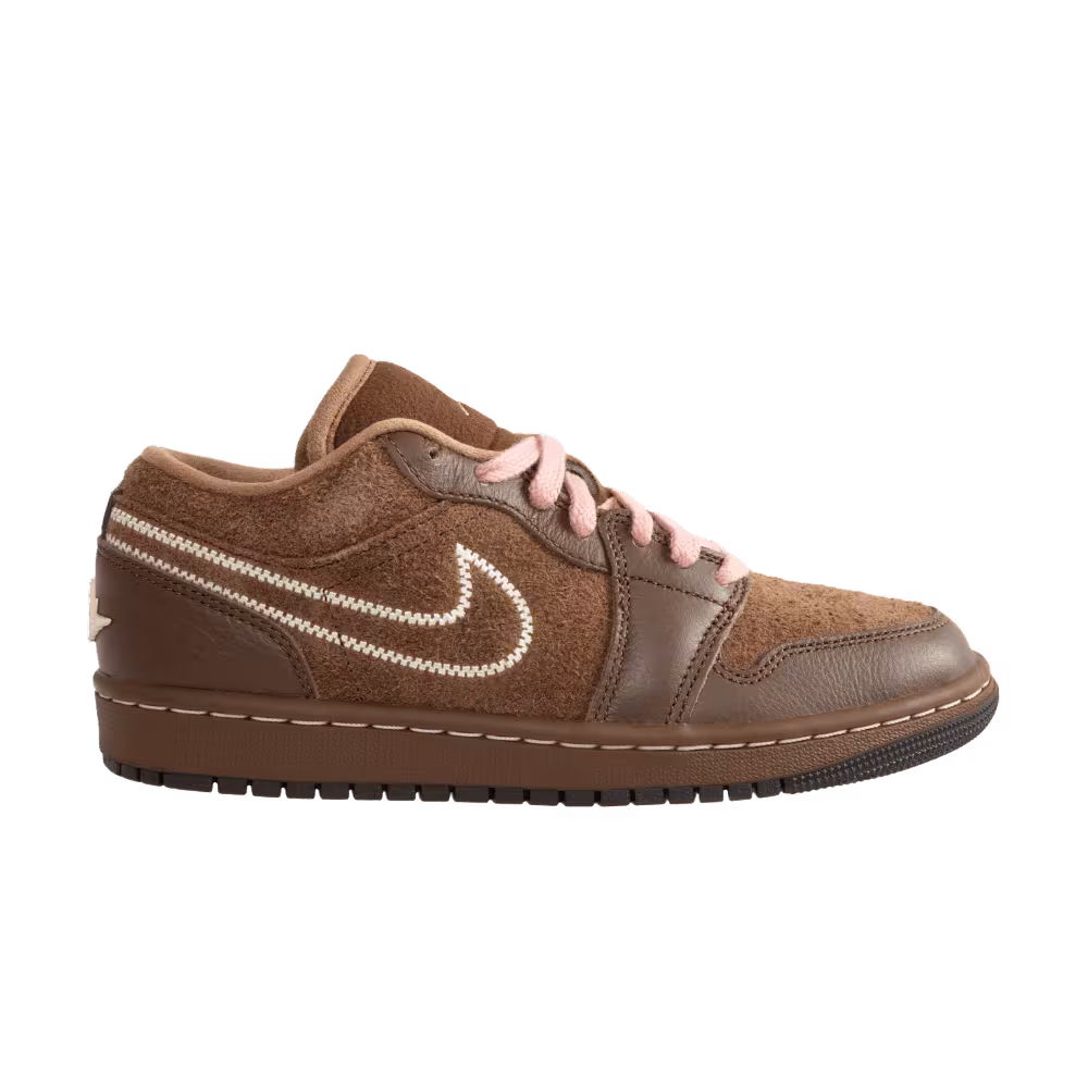 Air Jordan Women's 1 Low SE Cacao Wow Pearl White