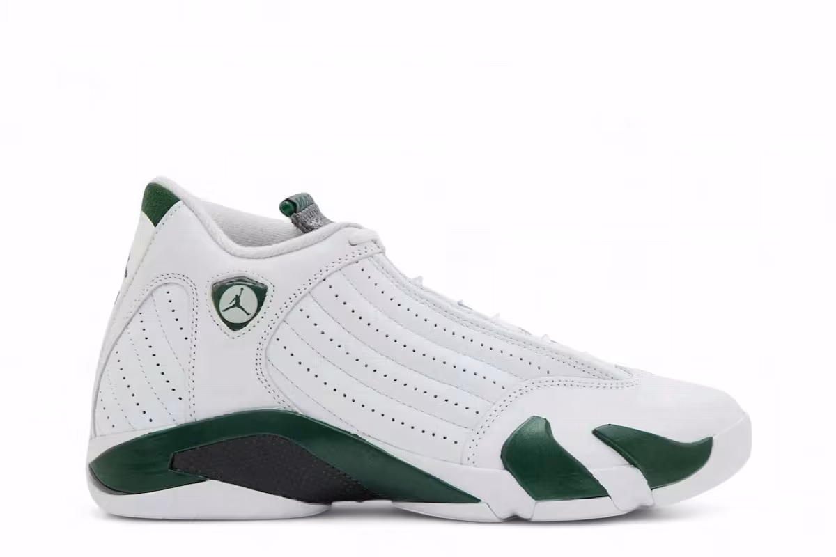 Air Jordan 14 Forest Green, view 2
