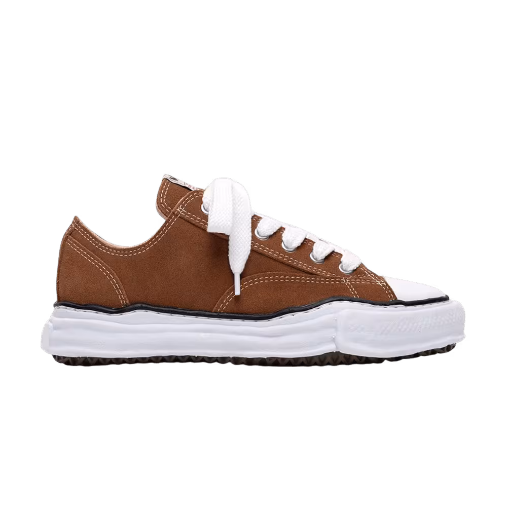 Maison Mihara Yasuhiro Peterson Original Sole Suede Low Brown