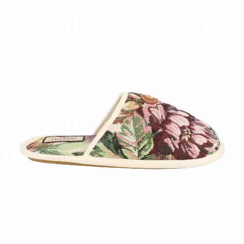 Valentino Garavani Ta Chambre Slippers 'Ivory Multicolor'