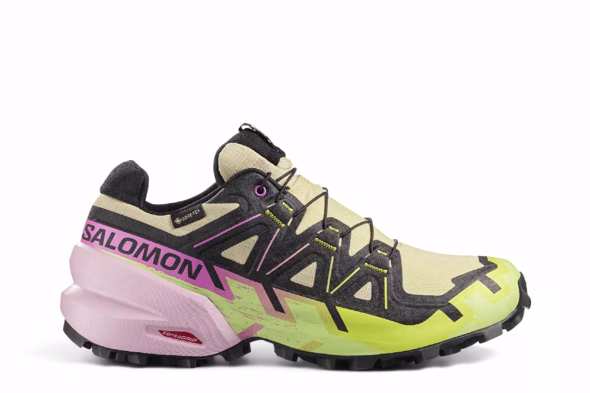 Salomon Women's Speedcross 6 GORE-TEX Bog Dawn Pink, view 2