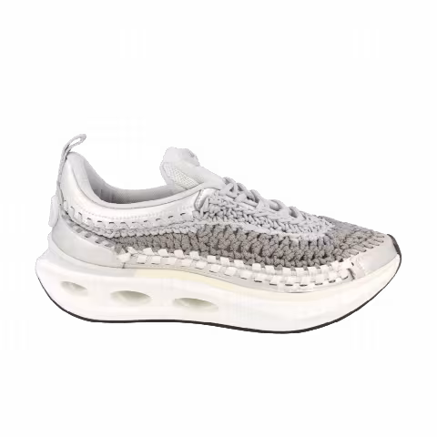 Valentino Garavani Wmns Vlogo Signature Crochet Low 'Grey'