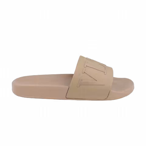 Valentino Garavani VLTN Slides 'Neutral Beige Taupe'