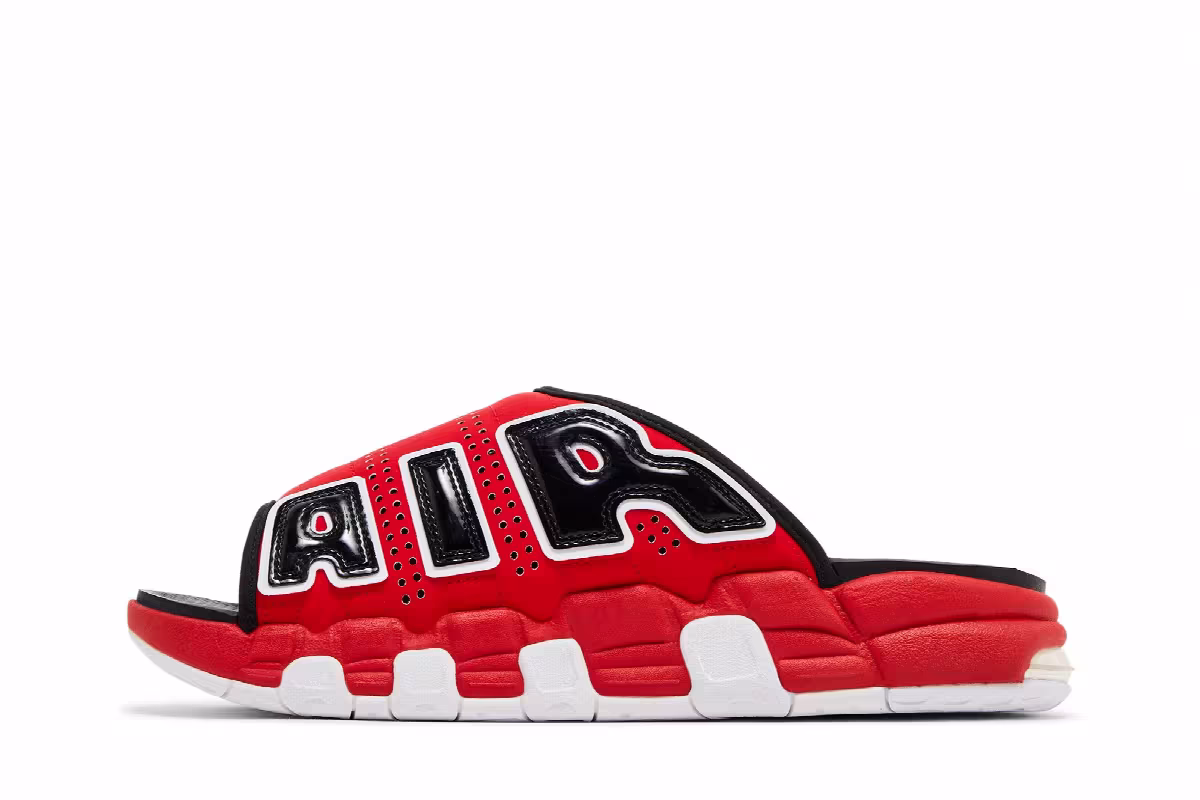 Nike Air More Uptempo Slide Bulls, view 4