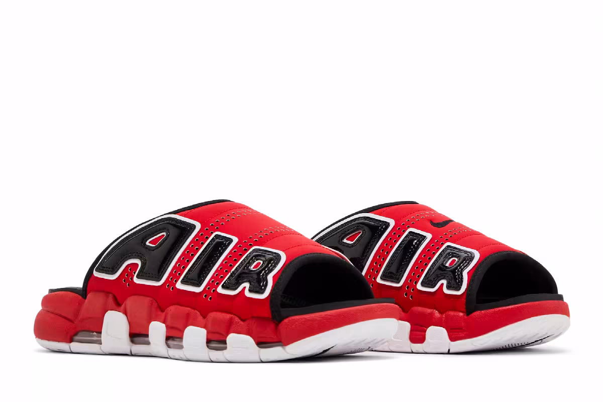 Nike Air More Uptempo Slide Bulls, view 9