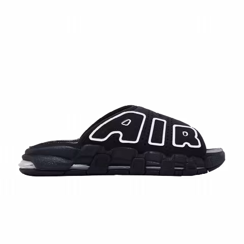 Nike Wmns Air More Uptempo Slide 'Black White'