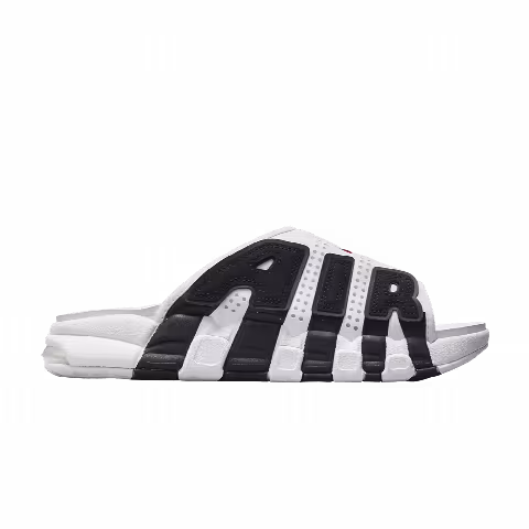 Nike Wmns Air More Uptempo Slide 'White Black Red'