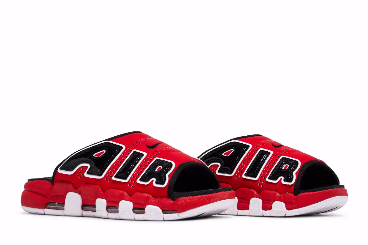 Nike Air More Uptempo Slide Bulls, view 9
