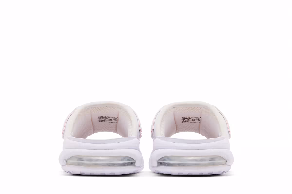 Nike Women's Air More Uptempo Slide White University Red, view 7